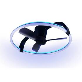 LED stropné svietidlo Reality R64262932 STOCKHOLM, s ventilátorem čierne

 obrázok produktu 4 z 5