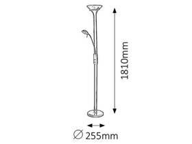 Stojacia lampa Rabalux Beta 4076 bronzová

 obrázok produktu 2 z 3
