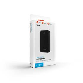 Powerbank FIXED Zen 20 Pro, 20 000 mAh, 130W, LCD displej čierny

 obrázok produktu 11 z 11