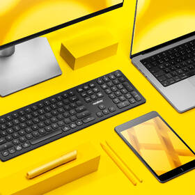 Klávesnica Niceboy OFFICE K30, Wireless, CZ/SK layout biela

 obrázok produktu 2 z 3