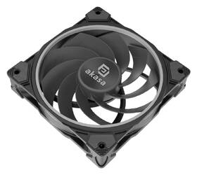 Ventilátor AKASA SOHO AR12 Reverse Blade, 120 mm, ARGB, PWM čierny

 obrázok produktu 7 z 7