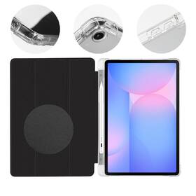 Puzdro na tablet flipové Obal:Me MistyTab na Samsung Galaxy Tab S10 Lite/S9/S9 FE/S10 FE čierne

 obrázok produktu 3 z 4