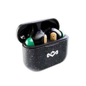 Slúchadlá Marley Little Bird, TWS čierna/zelená/drevená

 obrázok produktu 1 z 2