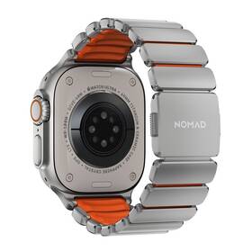 Remienok NOMAD Stratos Titanium FKM na Apple Watch 45/46/49 mm sivý/oranžový

 obrázok produktu 4 z 12