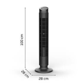 Ventilátor stĺpový Rowenta VU7020F0 Eole Silence Force čierny

 obrázok produktu 1 z 9