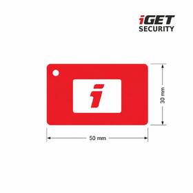 Príslušenstvo iGET SECURITY MP22, RFID karta červená

 obrázok produktu 1 z 2