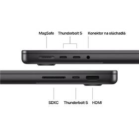 Notebook Apple 14" M5 Pro 18× CPU 20× GPU, 24 GB, 2 TB - kozmicky čierny SK 

 obrázok produktu 6 z 8