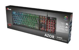 Klávesnica Trust GXT 835 Azor Illuminated CZ/SK čierna

 obrázok produktu 11 z 11