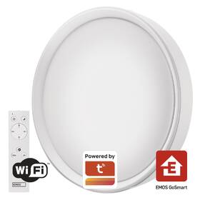 LED stropné svietidlo EMOS GoSmart Ilvi, 30 W, diaľkové ovládanie biele

 obrázok produktu 1 z 13