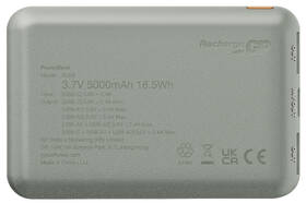 Powerbank GP B+ Series, 12W 5000 mAh sivý/zelený

 obrázok produktu 2 z 5