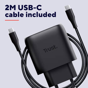 Nabíjačka do siete Trust MAXO 45W GaN, USB-C čierny

 obrázok produktu 14 z 14