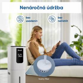 Zvlhčovač vzduchu Levoit OasisMist 1000S Smart biely

 obrázok produktu 8 z 10