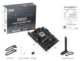 Základná doska Asus B850 MAX GAMING WIFI čierna

 obrázok produktu 7 z 7