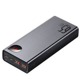 Powerbank Baseus Adaman Metal s digitálnym displejom QC + PD 20000mAh 65W čierny

 obrázok produktu 3 z 13