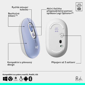 Myš Logitech POP fialová

 obrázok produktu 10 z 13