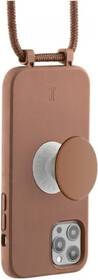 Kryt na mobil PopSockets Just Elegance na Apple iPhone 12/12 Pro hnedý

 obrázok produktu 1 z 4