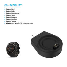 Nabíjací adaptér FIXED USB-C na Garmin kompatibilný s Powerstation Uni čierny

 obrázok produktu 1 z 7