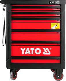 dielenský vozík YATO s náradím YT-5530 (177 ks) 

 obrázok produktu 2 z 9