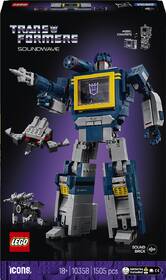 Stavebnica LEGO® Icons 10358 Transformers: Soundwave 

 obrázok produktu 4 z 9