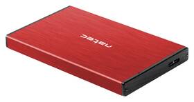 Box na HDD Natec Rhino Go, 2,5" SATA, 3.2 Gen1 červený

 obrázok produktu 1 z 6