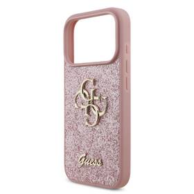 Kryt na mobil Guess Fixed Glitter 4G Metal Logo na Apple iPhone 18 Pro ružový

 obrázok produktu 3 z 6