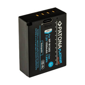 Batéria PATONA pre foto Fuji NP-W126S 1050mAh Li-Ion Platinum, USB-C čierna

 obrázok produktu 3 z 4