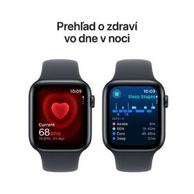 Inteligentné hodinky Apple GPS 44mm temne atramentový hliník - temne atramentový športový remienok - M/L 

 obrázok produktu 4 z 6