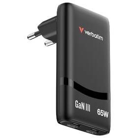 Nabíjačka do siete Verbatim Fold 'n' Go 65W, 2×USB-C PD3.0 čierna

 obrázok produktu 1 z 12