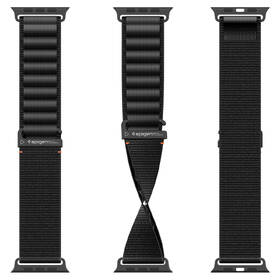 Remienok Spigen Fabric na Apple Watch 49/46/45/44mm čierny

 obrázok produktu 9 z 15