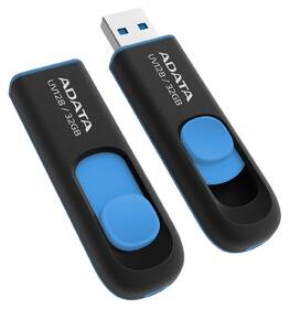 USB flashdisk ADATA Dash Drive UV128 32GB čierny/modrý

 obrázok produktu 1 z 4