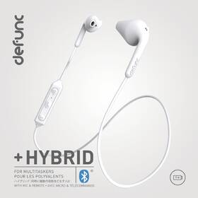 Slúchadlá Defunc BT Earbud PLUS Hybrid biela

 obrázok produktu 1 z 2