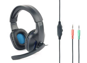 Headset Gembird GHS-04 Gaming čierny/modrý

 obrázok produktu 1 z 4