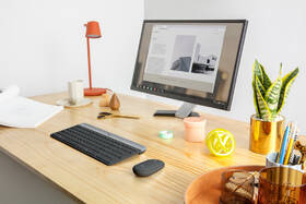 Klávesnica s myšou Logitech MK470 Slim, CZ/SK sivá

 obrázok produktu 6 z 8