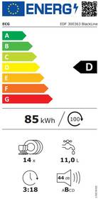 Umývačka riadu ECG EDF 300363 

 obrázok produktu 1 z 9