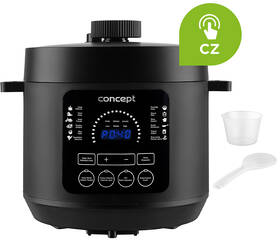 Multifunkčný tlakový hrniec Concept CK6001 čierny

 obrázok produktu 2 z 20