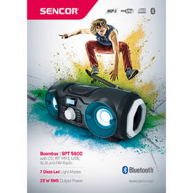 Rádioprijímač s CD Sencor SPT 5800 čierny

 obrázok produktu 4 z 4