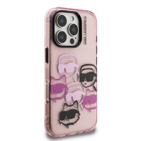 Kryt na mobil Karl Lagerfeld IML Multi K&CH Heads na Apple iPhone 16 Pro ružový

 obrázok produktu 2 z 6