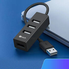 USB Hub C-Tech 4x USB 2.0 čierny

 obrázok produktu 2 z 2