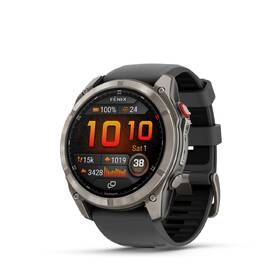 Inteligentné hodinky Garmin fenix 8 Pro 51 mm AMOLED Sapphire - Titanium / Graphite Silicone Band 

 obrázok produktu 1 z 14