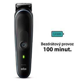 Zastrihávač multifunkčný Braun MGK5445 čierny/modrý

 obrázok produktu 8 z 9