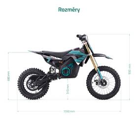 Elektrická motorka LAMAX eJumper DB70 čierna/tyrkysová

 obrázok produktu 4 z 6