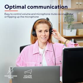 Headset Trust Ayda, USB čierny

 obrázok produktu 5 z 11