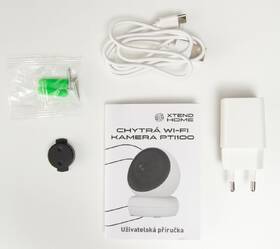 IP kamera Xtend Home PTI100, IP kamera, Wi-Fi, 2K,  CZ/SK biela

 obrázok produktu 4 z 7