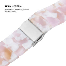 Remienok FIXED Resin Strap na Apple Watch 38/40/41mm ružový

 obrázok produktu 2 z 6