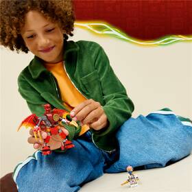 Stavebnica LEGO® NINJAGO® 71851 Kaiov bojový balíček s dračím oblekom 

 obrázok produktu 5 z 8
