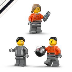 Stavebnica LEGO® City 60493 Výstavný nákladiak F1® s pretekárskym autom Audi F1® 

 obrázok produktu 4 z 9