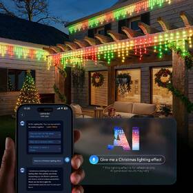 LED reťaz Govee Smart rampouchy RGBIC, 10m biely

 obrázok produktu 2 z 2