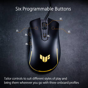 Myš Asus TUF GAMING M3 Gen II čierna

 obrázok produktu 11 z 12