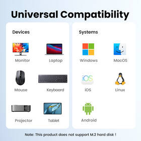 USB Hub UGREEN USB-C/USB-C, 3×USB, HDMI strieborný

 obrázok produktu 7 z 8