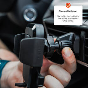 Držiak na mobil FIXED Iconiq Lock s úchytom do ventilačnej mriežky čierny

 obrázok produktu 5 z 6